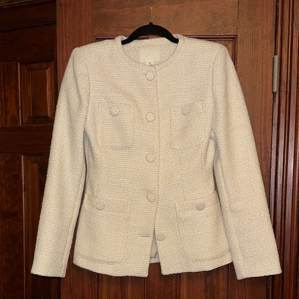 H&M Boucle Cream Women's Jacket